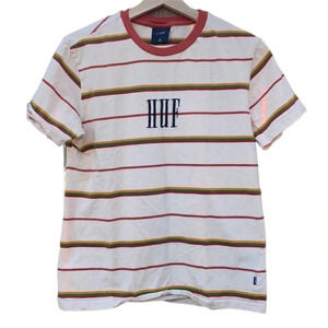 Huff T-shirt stripes boys size small